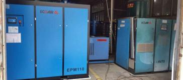 中山客戶說：買空壓機，找艾高！